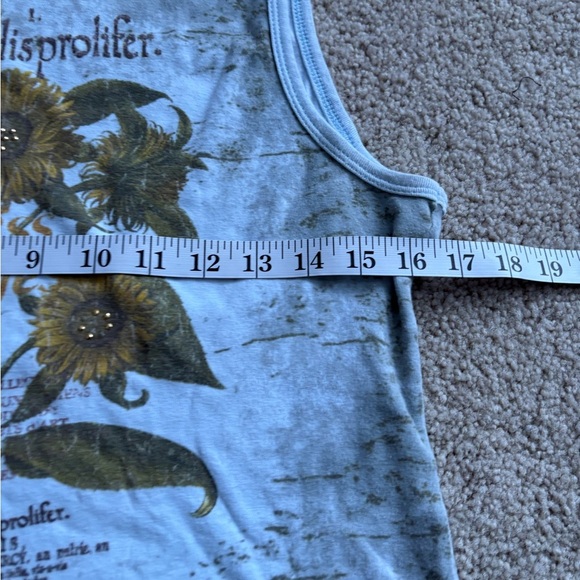 Vintage Y2k Graphic Flos Solisprolifer Grudge Aesthetic Tank Top Size Large - Picture 14 of 15